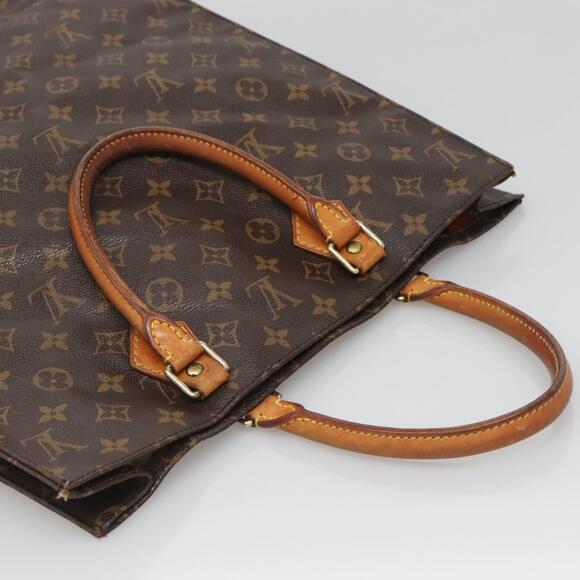LOUIS VUITTON Monogram Sac Plat Hand Bag M51140 - Picture 6 of 16